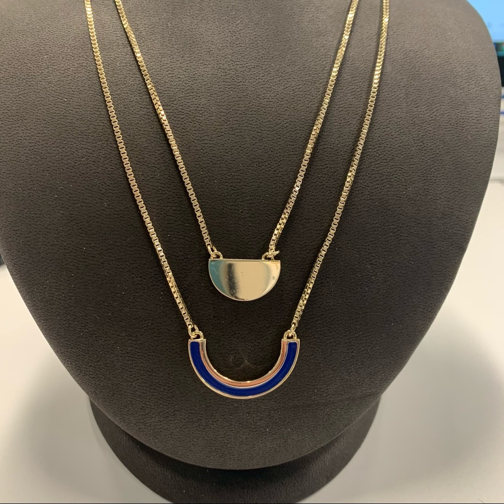 NWT: DKNY double layer necklace